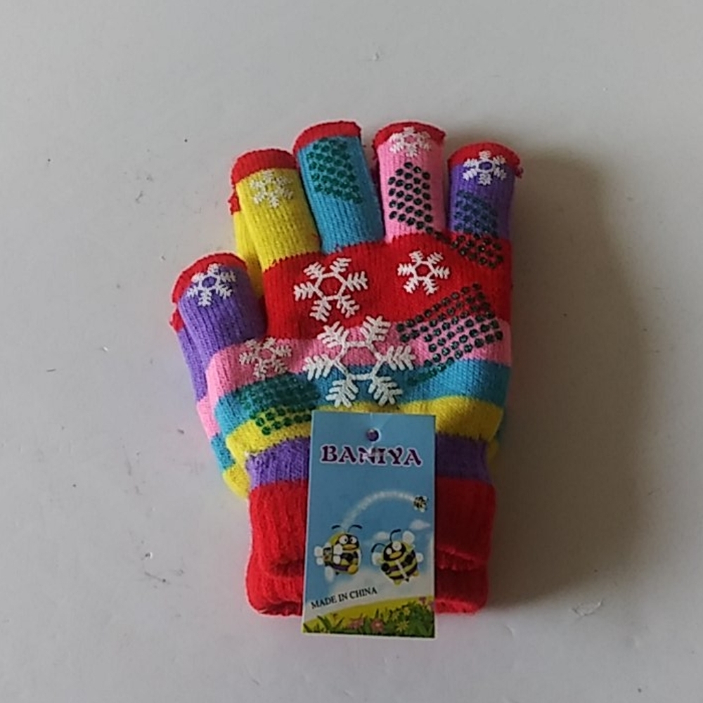 Super warm girls winter gloves - Picture 3 of 3